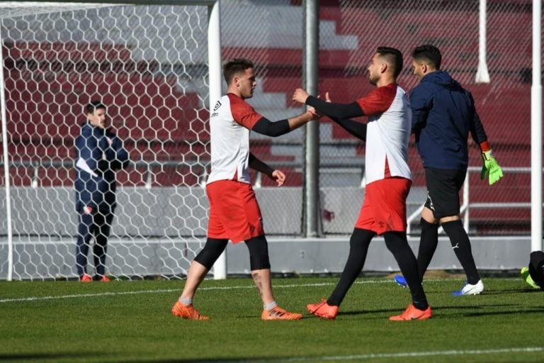 Amistoso de Newell's ante Independiente en Villa Domínico. (CANOB)