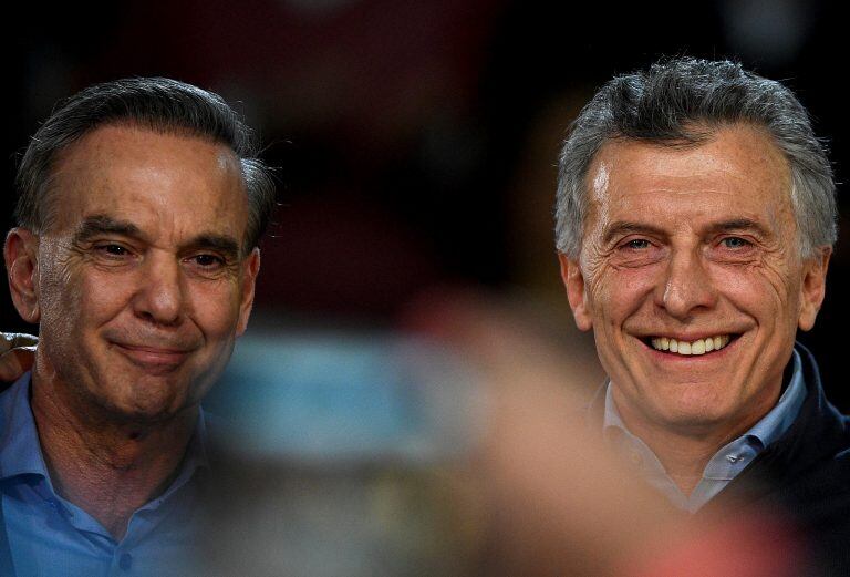 Mauricio Macri junto a Miguel Angel Pichetto, (Foto:REUTERS/Ignacio Izaguirre)