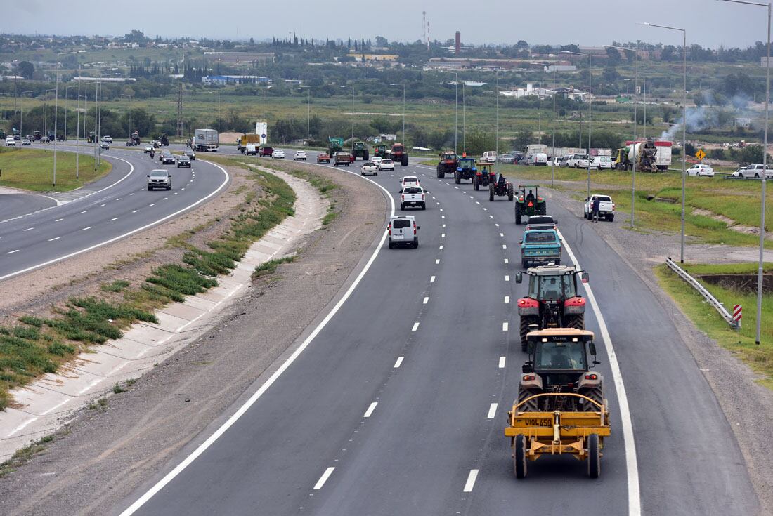 Se espera un “tractorazo” en la Ciudad de Buenos Aires y podría replicarse en todo el país. La Mesa de Enlace se desligó de la marcha. (Nicolás Bravo/ La Voz)