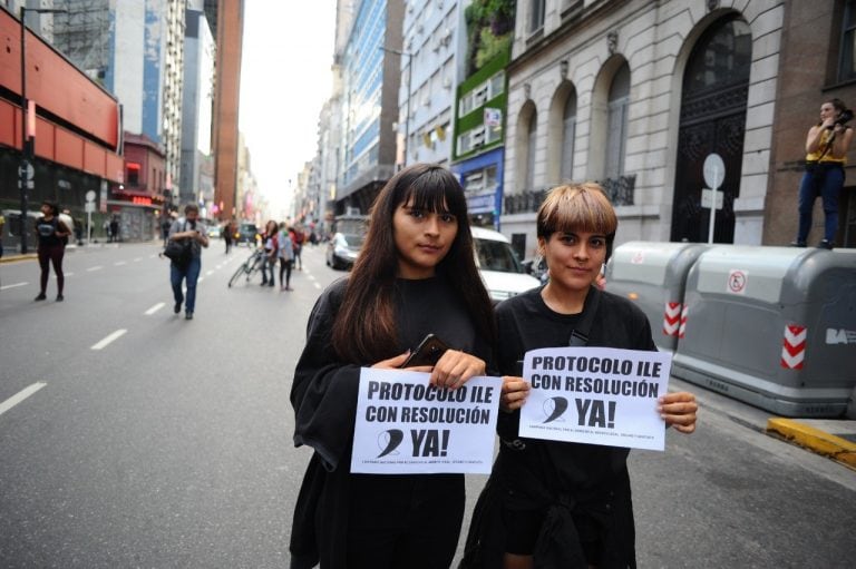 Marcha mujeres (Foto: Clarín)