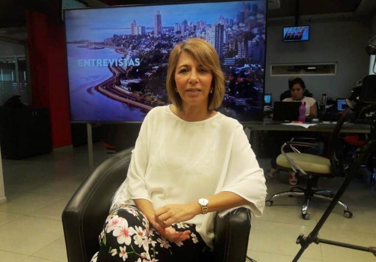 Claudia Gauto responsable del Parque del Conocimiento. (MisionesOnline)