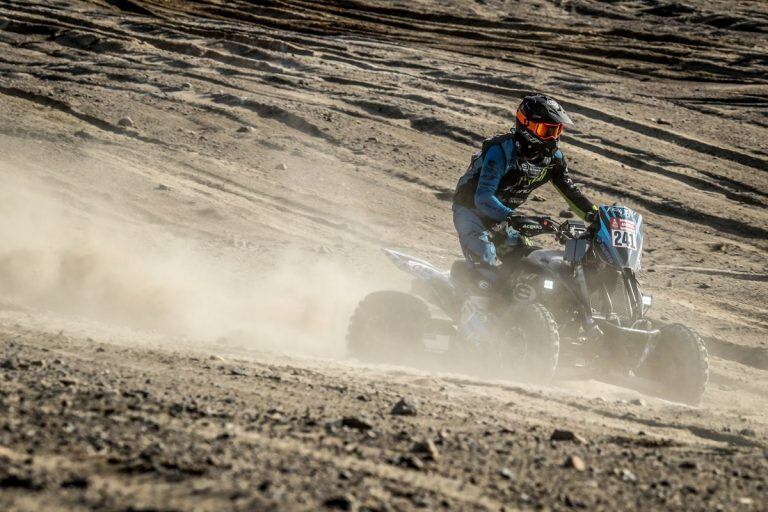 Jeremías González Ferioli continúa como escolta en el Dakar 2019.