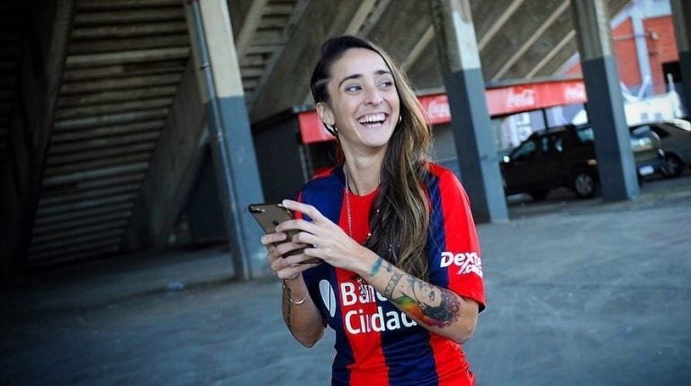 Macarena Sánchez es una activa referente de los derechos de la mujer en el fútbol.