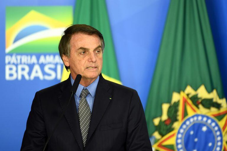 El presidente de Brasil, Jair Bolsonaro. (Foto:EVARISTO SA / AFP)