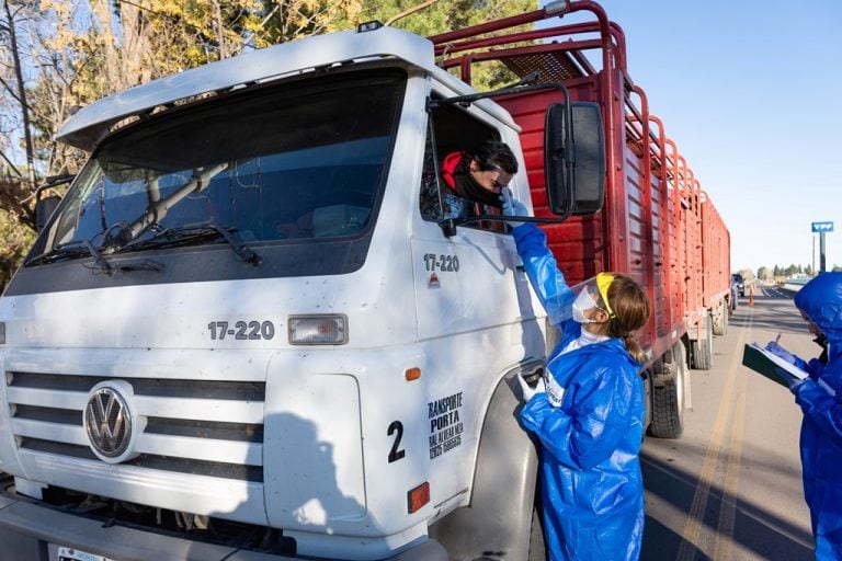 Operativos de control masivos en General Alvear, Mendoza.