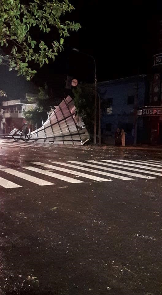 El saldo del temporal en la ciudad. (Flash 24)