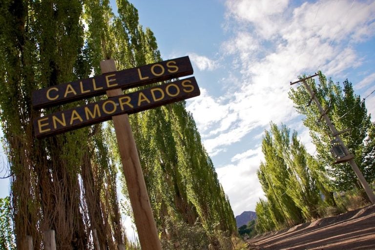 Calle de los enamorados.