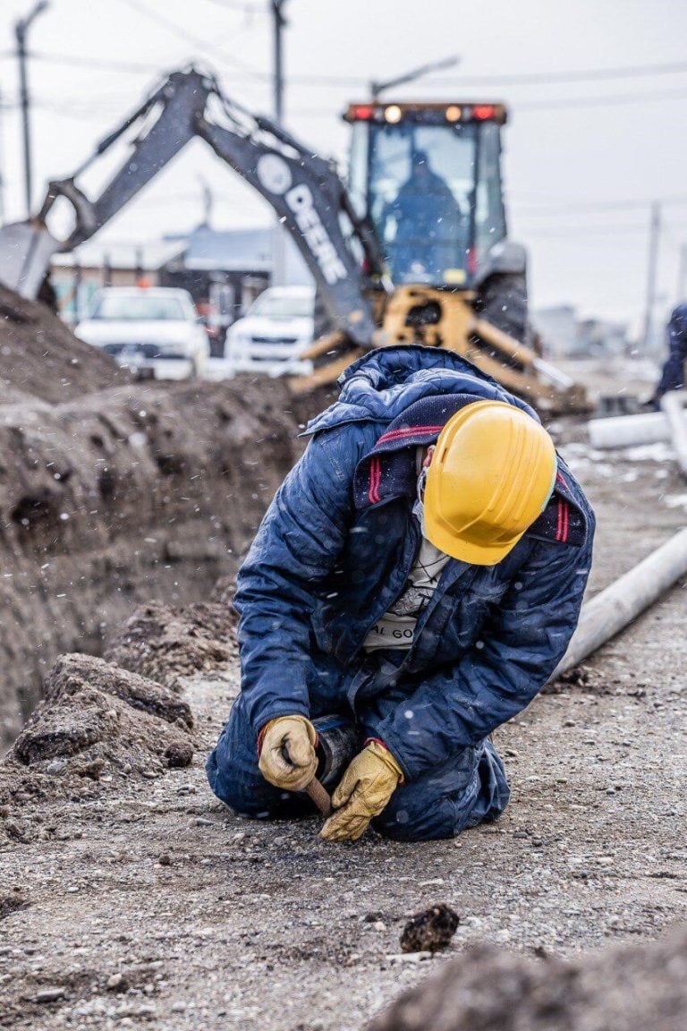 Obras de gas