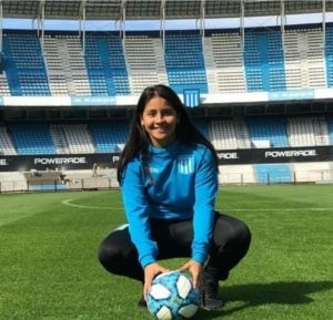 Milagros Otazú nueva jugadora de Racing. (Misiones Online)