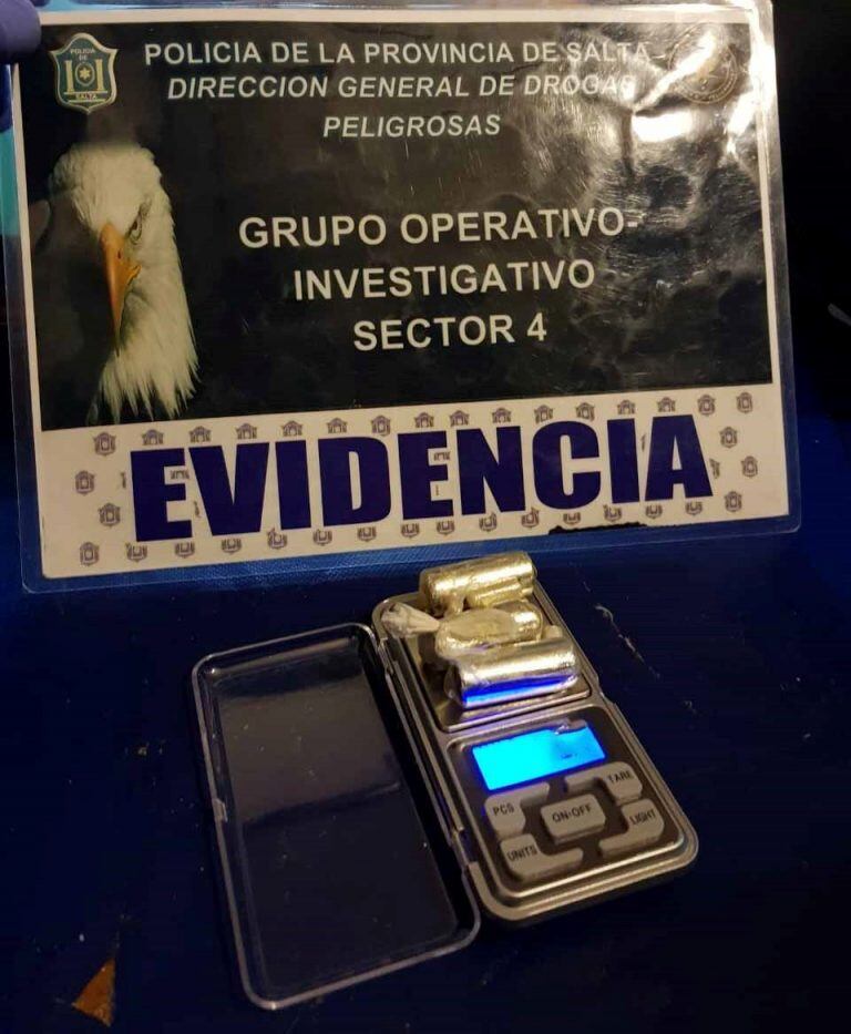 Desbarataron una banda narco en Salta. (Policía de Salta)