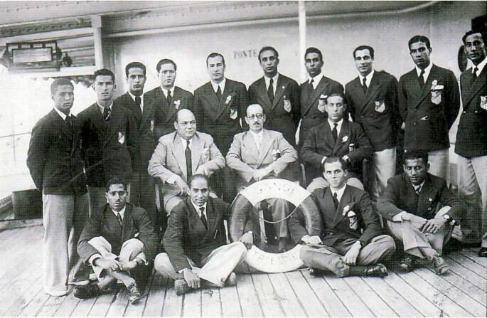 Elegantes, los jugadores de Egipto jugaron su primer Mundial en Italia. Y recién volvieron a embarcarse en otra aventura similar en 1990, también en Italia.