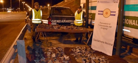 PIEDRAS PRECIOSAS
Crédito: Gendarmería Nacional