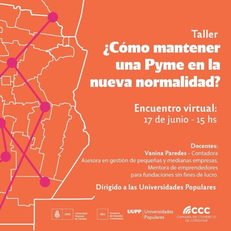 Tres cursos virtuales gratuitos que se realizarán en Arroyito