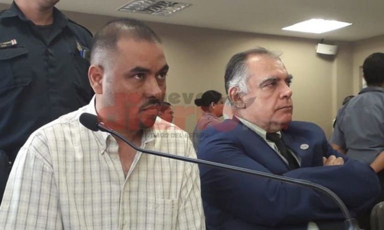 René "Chami" Gauna, condenado por el femicidio de Lucy Hoyos (Foto: Nuevo Diario Web)