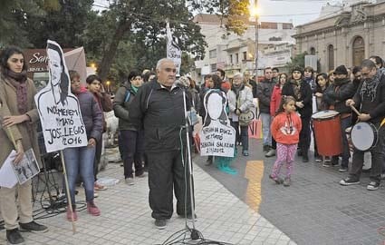 A lo largo de mas de 15 años, impulso movilizaciones exigiendole a la justicia respuestas ante los innumerables reclamos