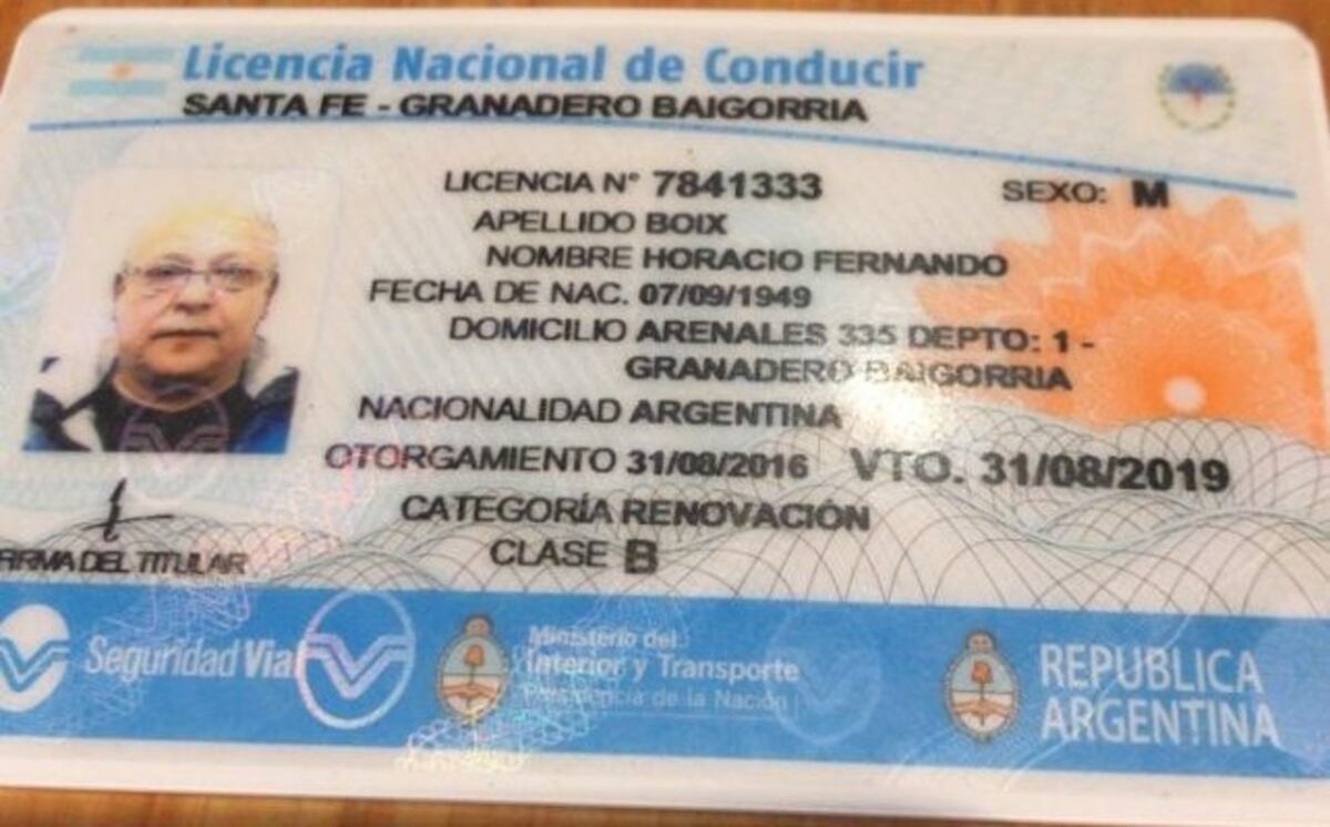 La hizo completa: Boix tenía el carnet de conducir vencido al momento del choque