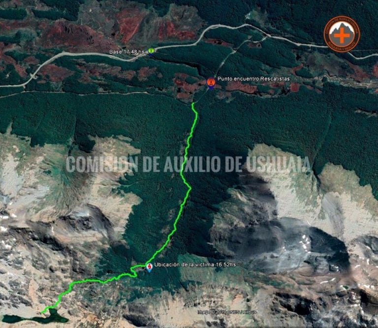 Rescate 17/11 . Comisión de Auxilio Ushuaia.