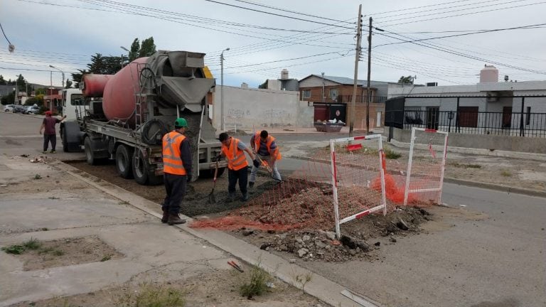 Obras de bacheo