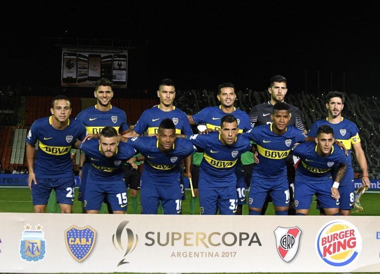 Las mejores fotos de la "Superfinal" ganada por River. Foto: AFP.