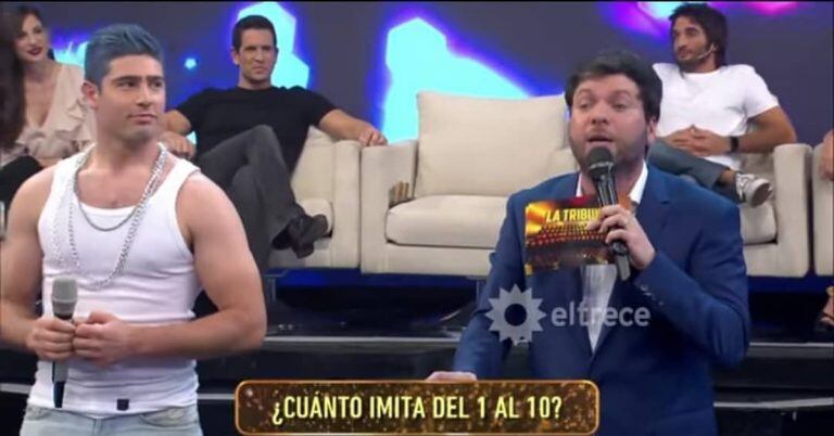 Alturria, como Rodrigo, en La Tribuna de Guido