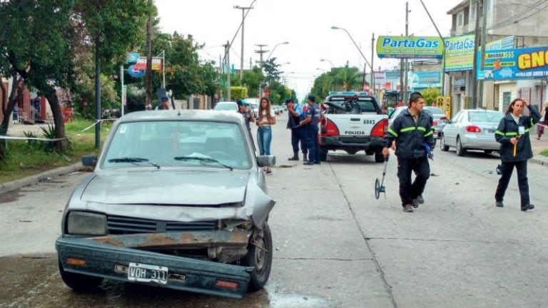 Un muerto en accidente en Av Alem