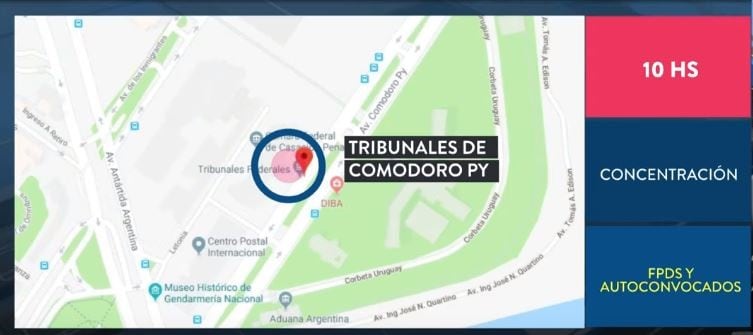 Tribunales de Comodoro Py