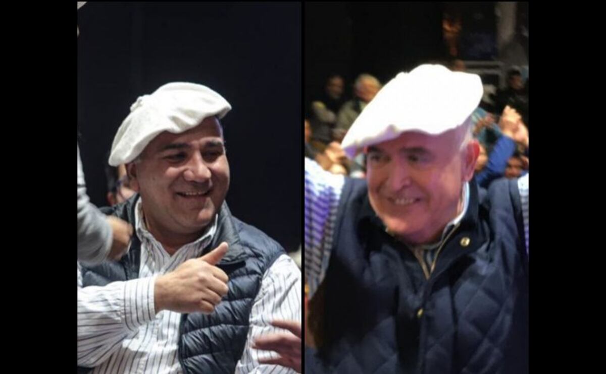 Manzur y Jaldo con la "boina blanca"