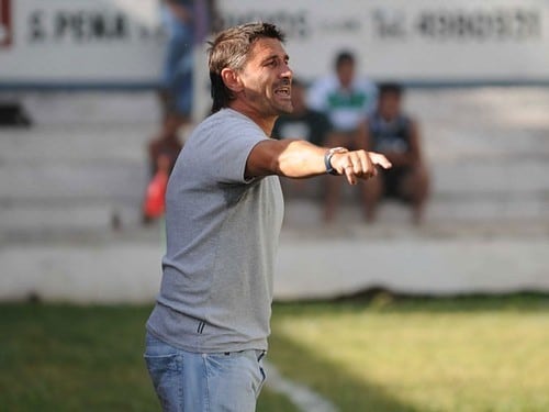 Cristian Pajaro Domizzi entrenador de Sportivo Belgrano