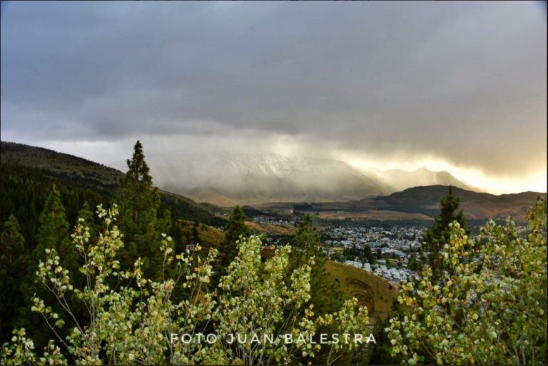 Primera nevada en Esquel