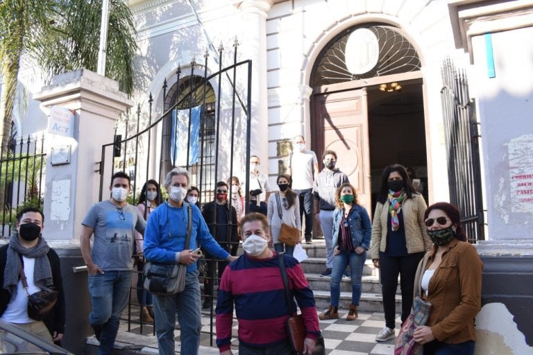 Trabajadores de artes escénicas presentaron un proyecto de ordenanza.