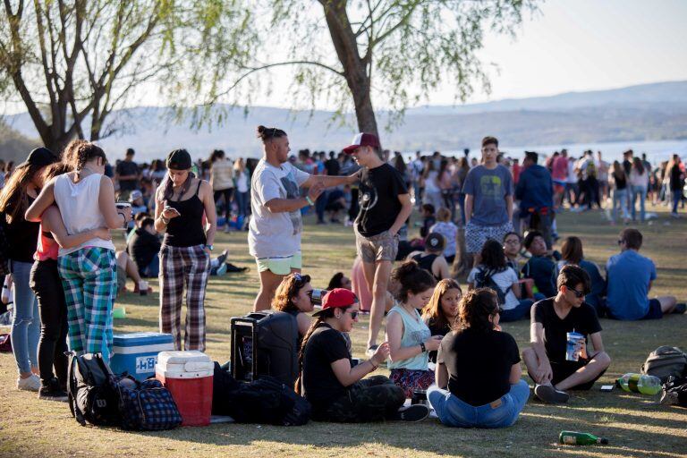 Fiesta de la primavera en Carlos Paz.