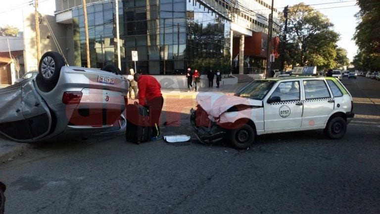 Así quedaron los vehículos involucrados en el accidente.