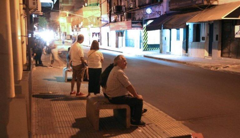 Sigue el paro de colectivos en Corrientes. (Foto: El Litoral)