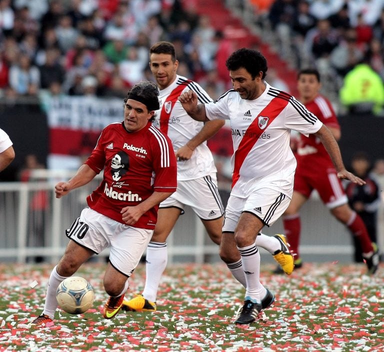 Ariel Ortega y Leo Astrada