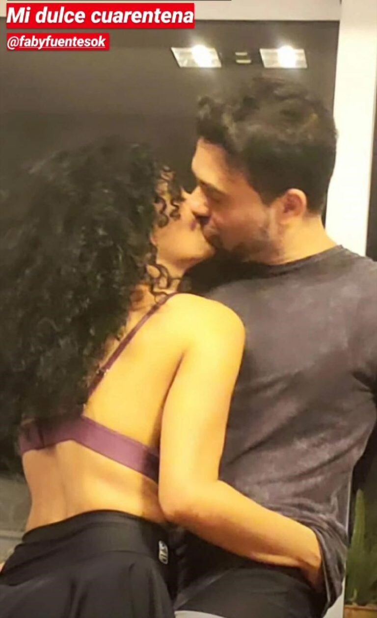 Kate Rodríguez y su novio (Foto: Instagram)