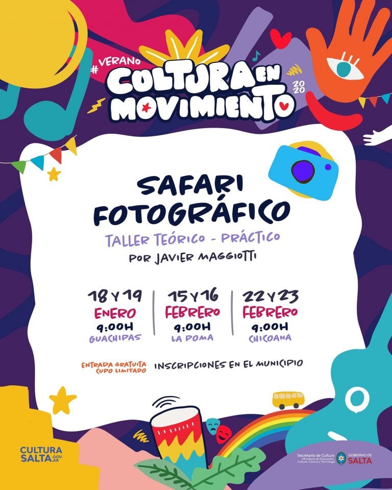 Safari Fotográfico en el ciclo Cultura en Movimiento (Facebook Cultura Salta)