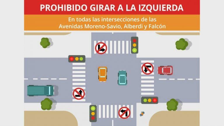 Los nuevos cambios en la circulación. (Prensa Municipio)