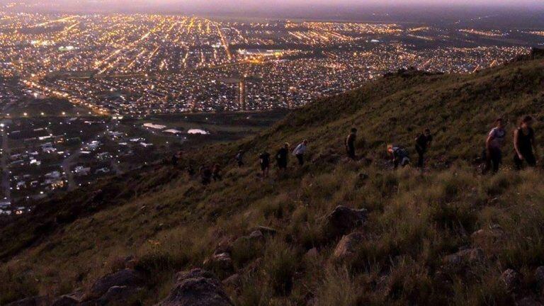 La imponente vista desde el Cerro de la Cruz en San Luis.