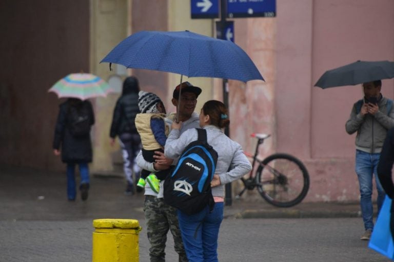 Llueve en Córdoba.