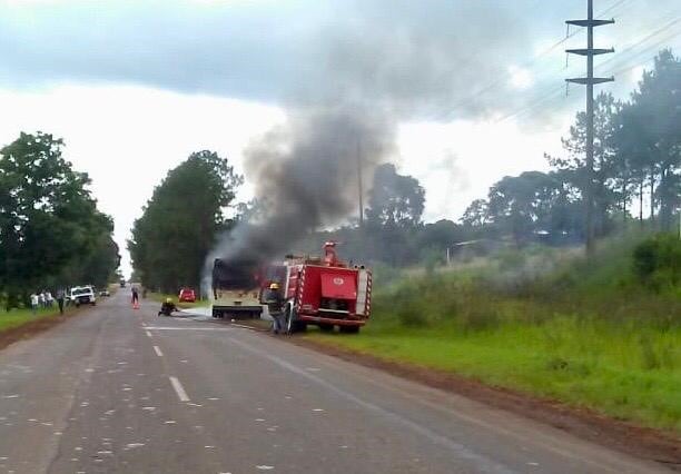 incendio en Eldorado.