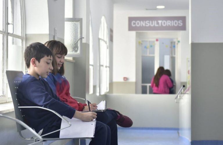 El hospital platense inauguró nuevos consultorios este miércoles (web).