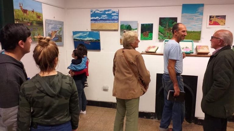 Exposición Centro de Jubilados y Pensionados en el CCE (Facebook/CCE)