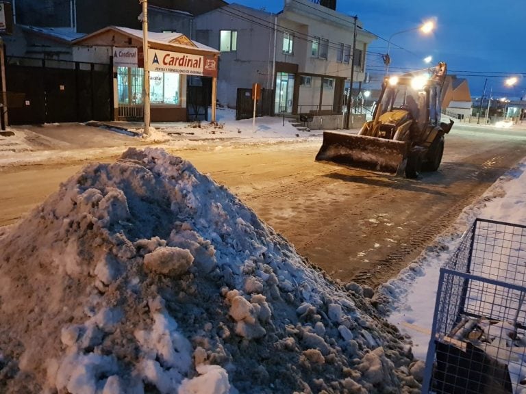 OPERATIVO NIEVE EN RIO GRANDE