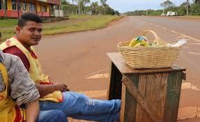 Vendedor de Chipa en Misiones.