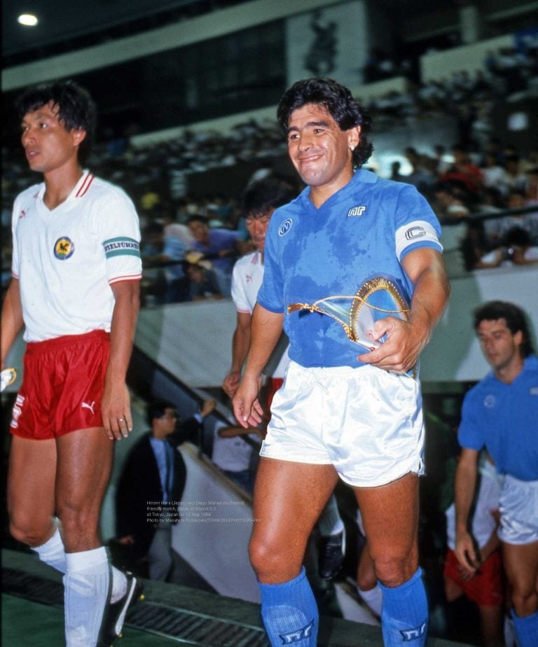 Diego Maradona (Foto: Masahide Tomikoshi/TOMIKOSHI PHOTOGRAPHY)