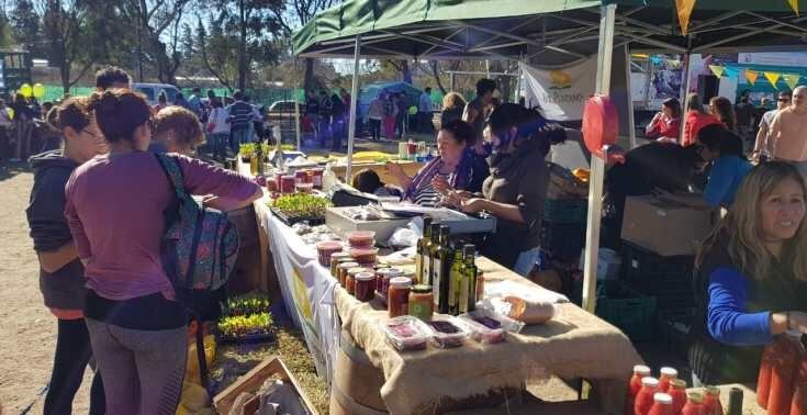 Feria de Pequeños y Medianos Productores en San Luis.