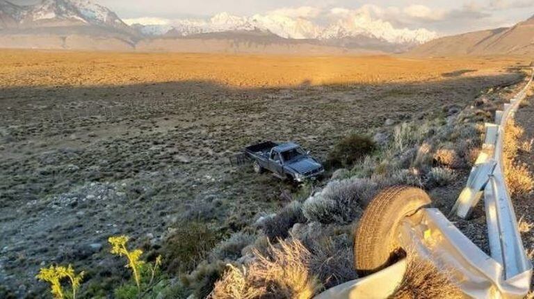 Accidente en RPN°41 hacia El Chaltén