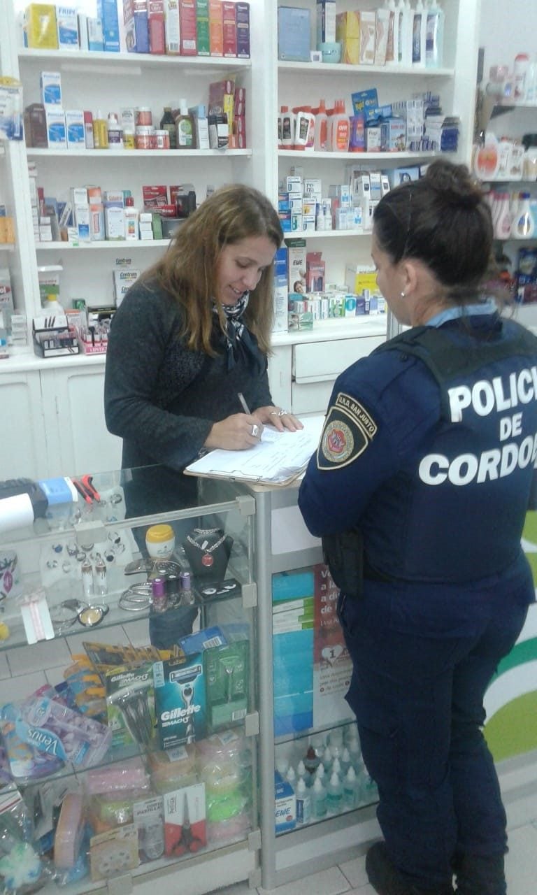 Trabajo Preventivo de la Policía Departamental Zona Nº 4