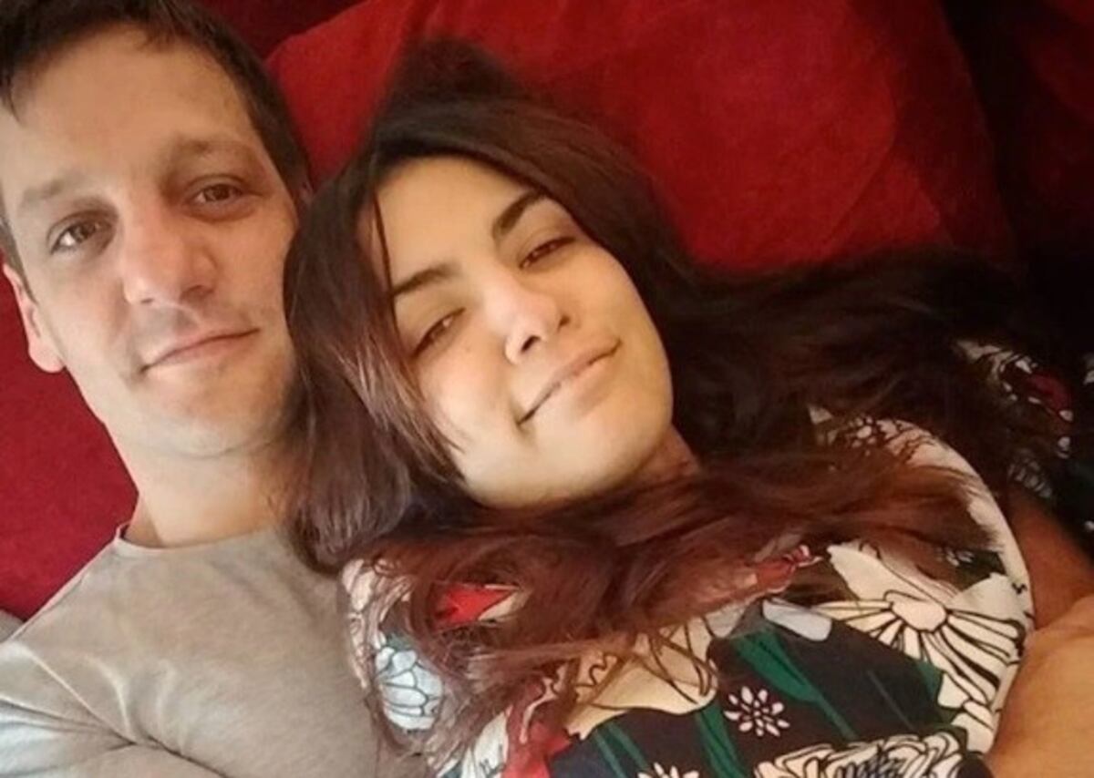 La tierna postal familiar de Ludmila Romero y Rodrigo de la Serna con la pequeña Olivia