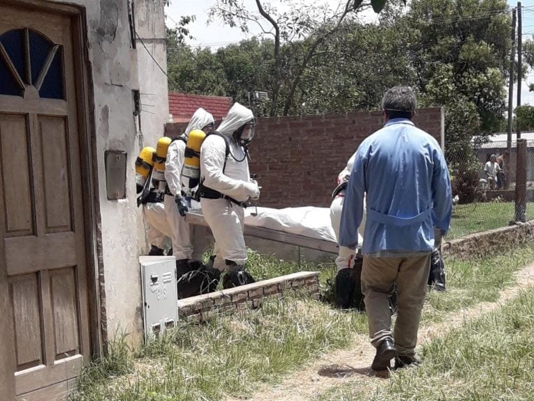 Hallan un cuerpo sin vida en un domicilio de la ciudad.